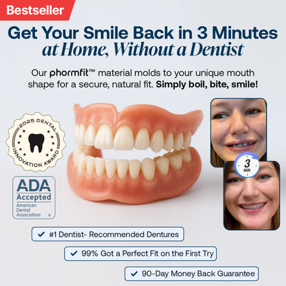 Lab Quality Self-Fitting Full Custom Dentures